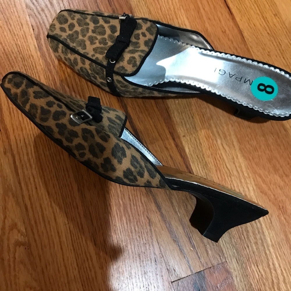 ▪️RAMPAGE Leopard Mules - Picture 4 of 9